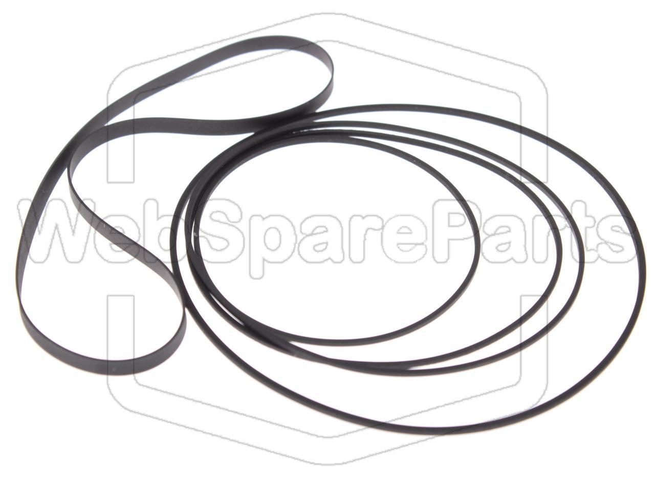 Hihnasarja kasettidekin hihnavetovaraosa Kenwood KX-706