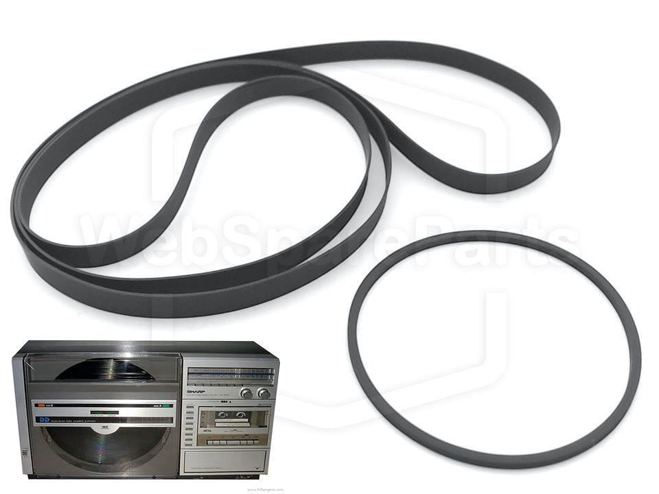 Hihnasarja levysoittimelle Sharp VZ-3000