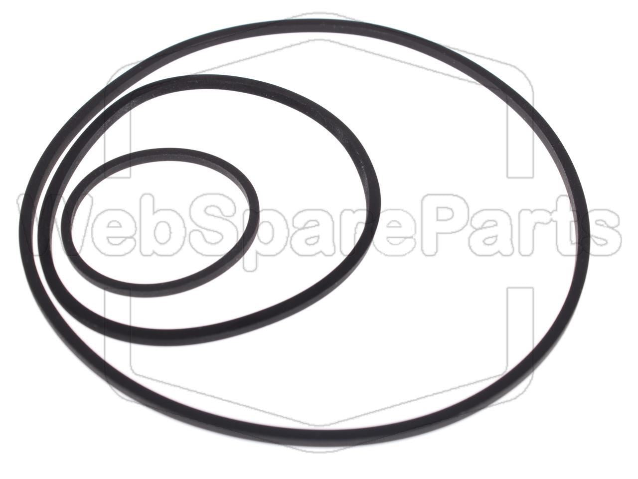 Hihnasarja ja varaosat videonauhurin korjaukseen JVC HR-J600 EG
