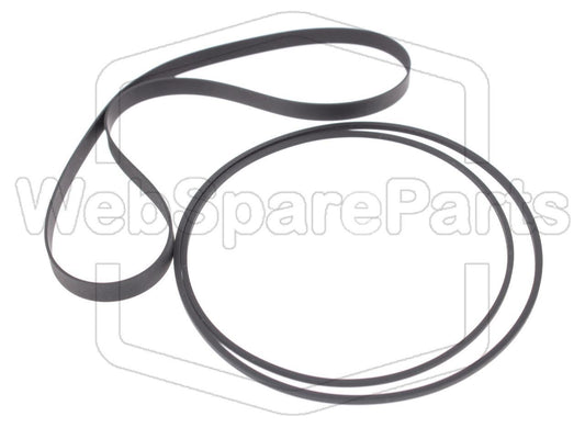 Hihnasarja kasettidekin hihnavetovaraosa Aiwa CA-100