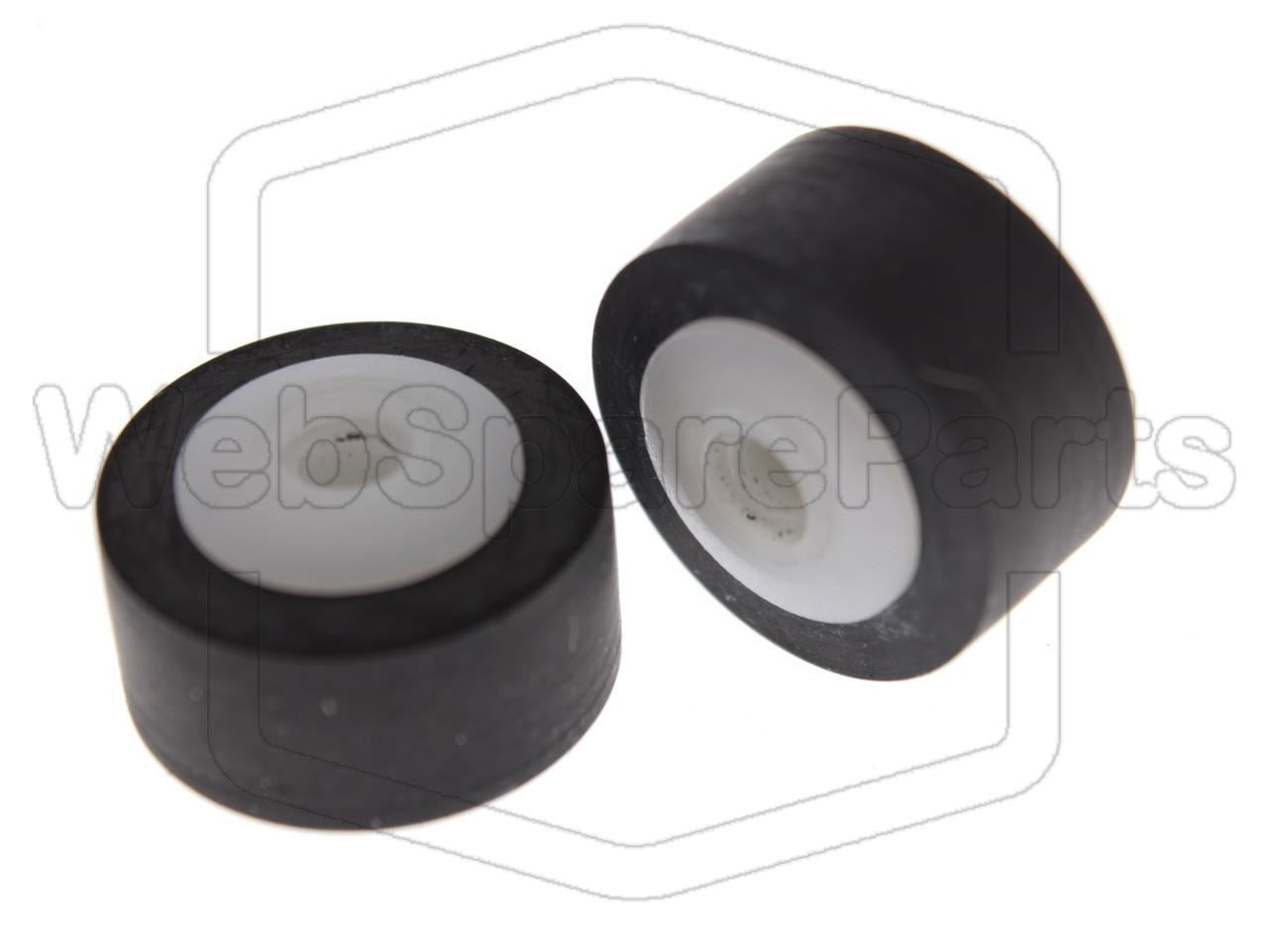 Paininrullien kumit kaksoiskasettidekki Marantz SD-155