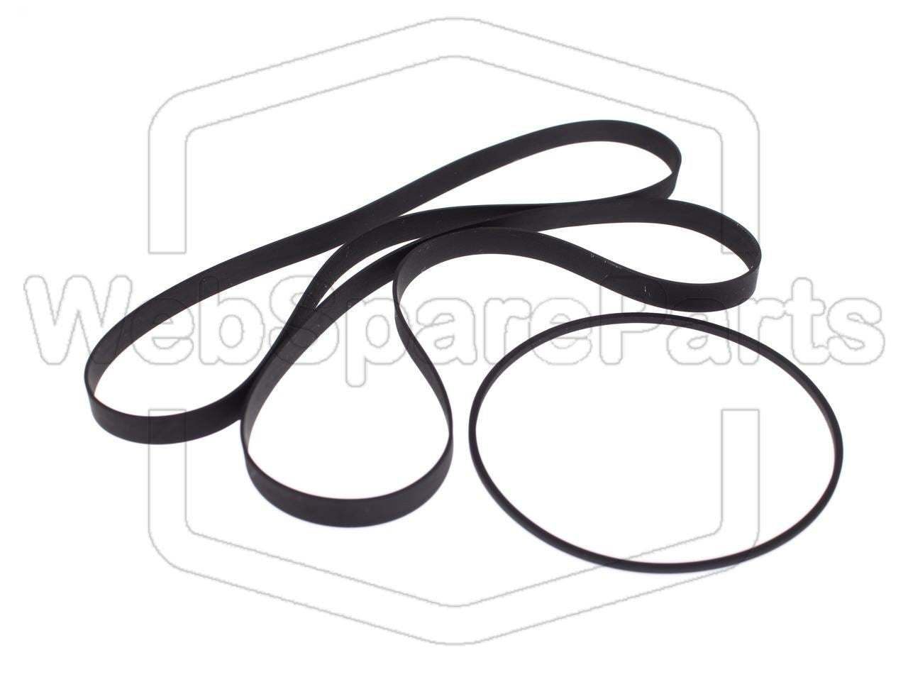 Hihnasarja kasettidekin hihnavetovaraosa Aiwa FX-W990