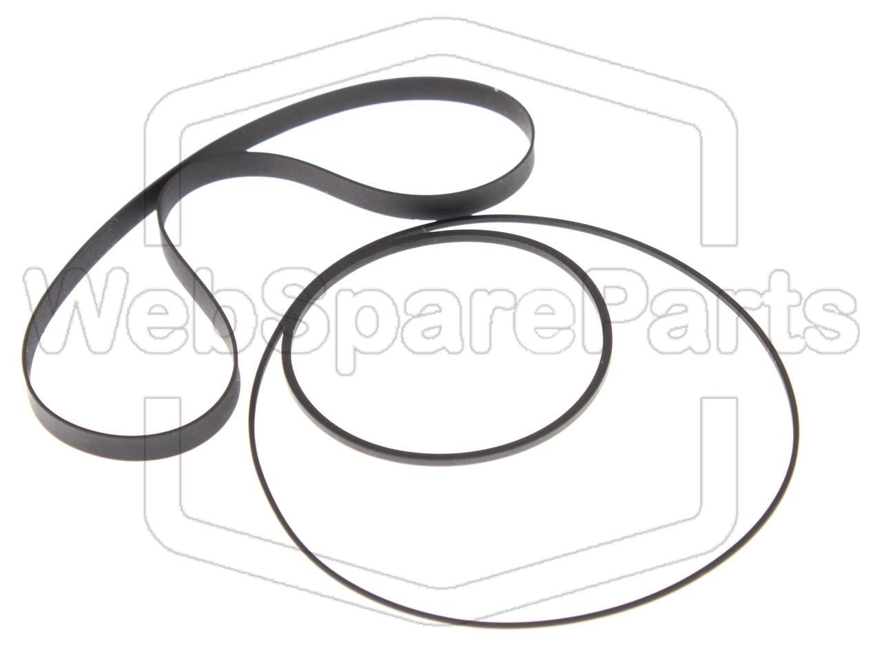 Hihnasarja kasettidekin hihnavetovaraosa Sony TC-FX500R