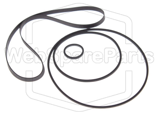 Hihnasarja kasettidekin hihnavetovaraosa Aiwa SD-L30