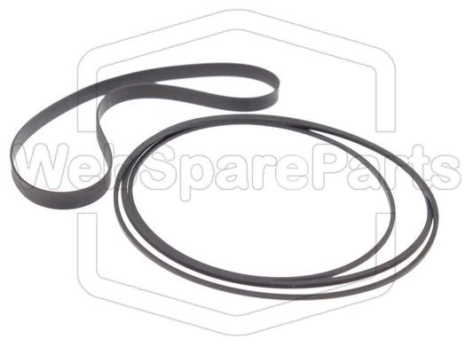 Hihnasarja kasettidekin hihnavetovaraosa Akai CS-705D