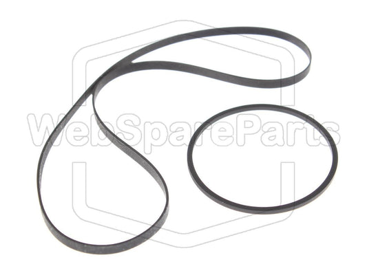 Hihnasarja kasettidekin hihnavetovaraosa Sanyo RD-5600