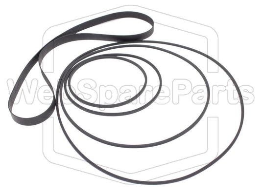 Hihnasarja kasettidekin hihnavetovaraosa Pioneer CT-3000M