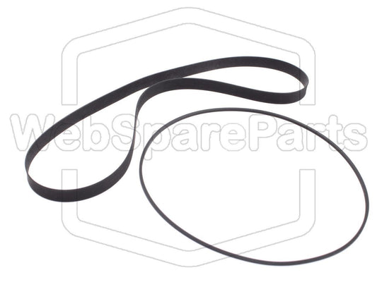 Hihnasarja kasettidekin hihnavetovaraosa Teac C-3RX