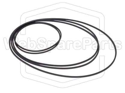 Varaosahihnasarja kaksoiskasettidekin Aiwa NSX-V770