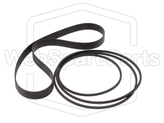 Hihnasarja kasettidekin hihnavetovaraosa Sansui SC-1330