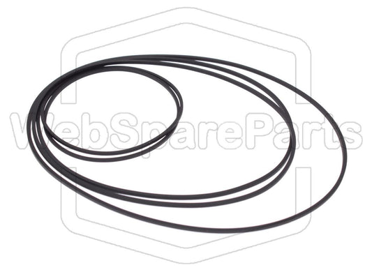 Varaosahihnasarja kaksoiskasettidekin Aiwa NSX-AV326