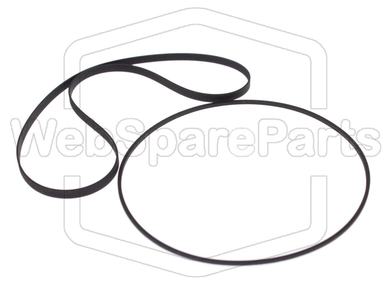 Hihnasarja kasettidekin hihnavetovaraosa Toshiba RT-8740S