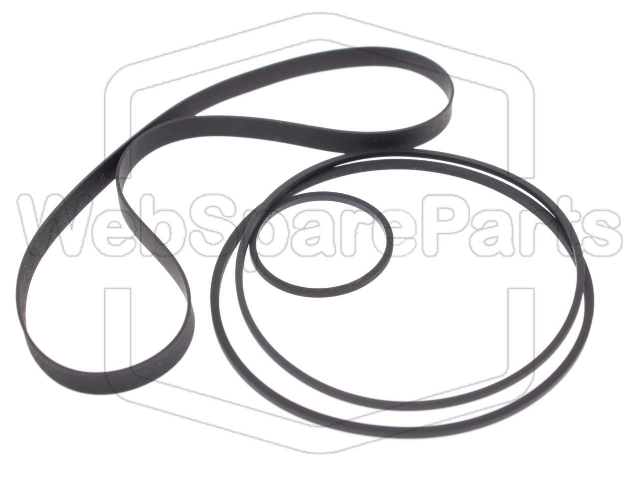 Hihnasarja kasettidekin hihnavetovaraosa Memorex SCT-83