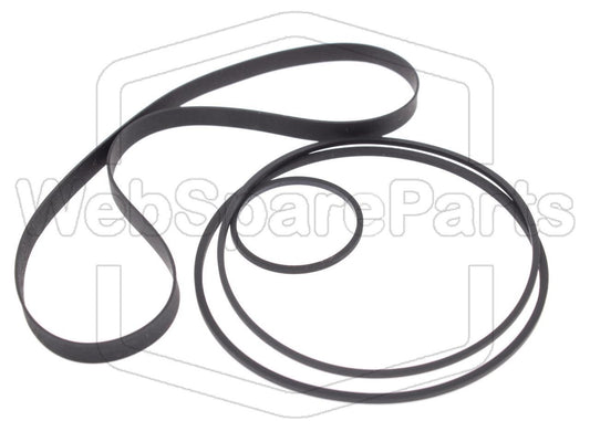 Hihnasarja kasettidekin hihnavetovaraosa Memorex SCT-83