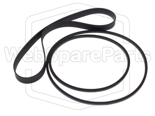 Hihnasarja ja varaosat videonauhurin korjaukseen Salora SV-8500