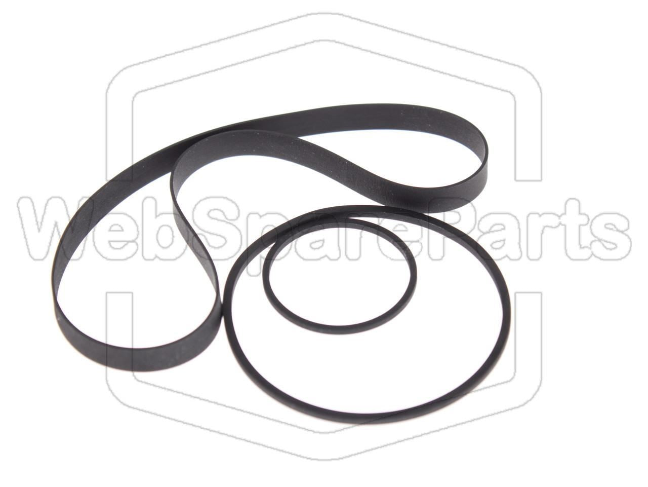 Hihnasarja kasettidekin hihnavetovaraosa Kenwood KX-9050