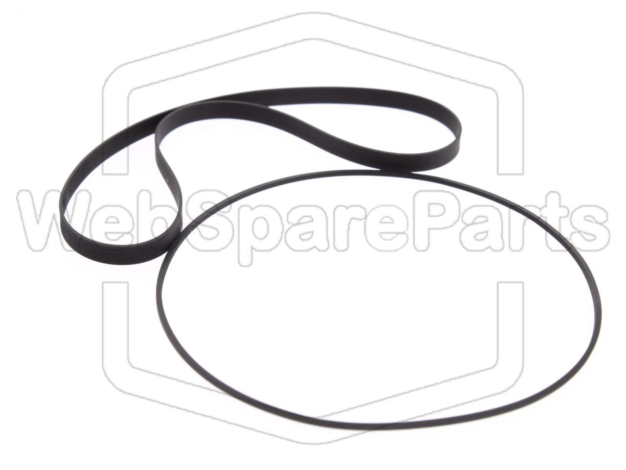 Hihnasarja kasettidekin hihnavetovaraosa Sony TC-R303