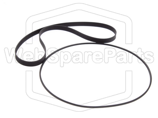 Hihnasarja kasettidekin hihnavetovaraosa Sony TC-R303