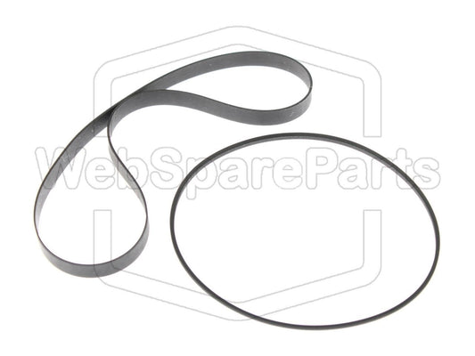 Hihnasarja kasettidekin hihnavetovaraosa Philips FW17