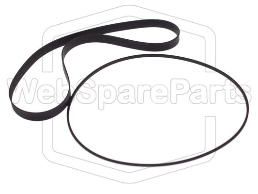 Hihnasarja kasettidekin hihnavetovaraosa Aiwa FX-70