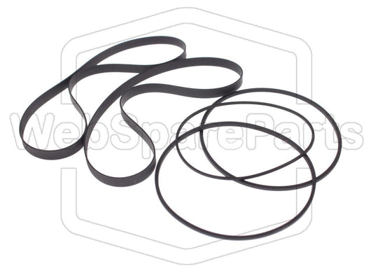 Hihnasarja kasettidekin hihnavetovaraosa Lo-D D-W700