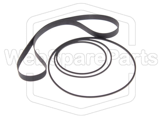 Hihnasarja kasettidekin hihnavetovaraosa Kenwood KX-1060