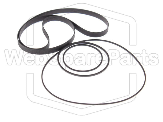 Hihnasarja kasettidekin hihnavetovaraosa Kenwood KX-710