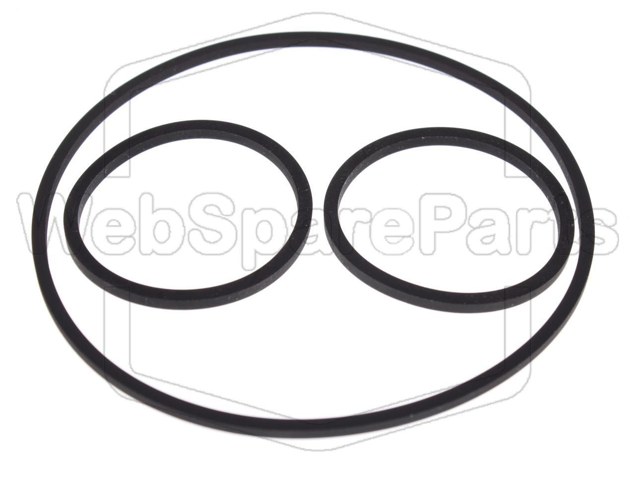 Hihnasarja ja varaosat videonauhurin korjaukseen Akai VS-S99