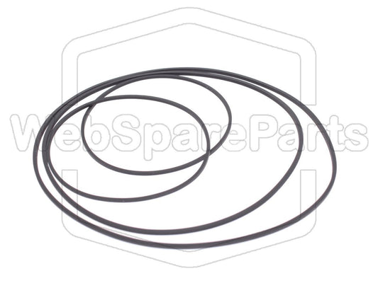 Hihnasarja kasettidekin hihnavetovaraosa Pioneer XR-P560F