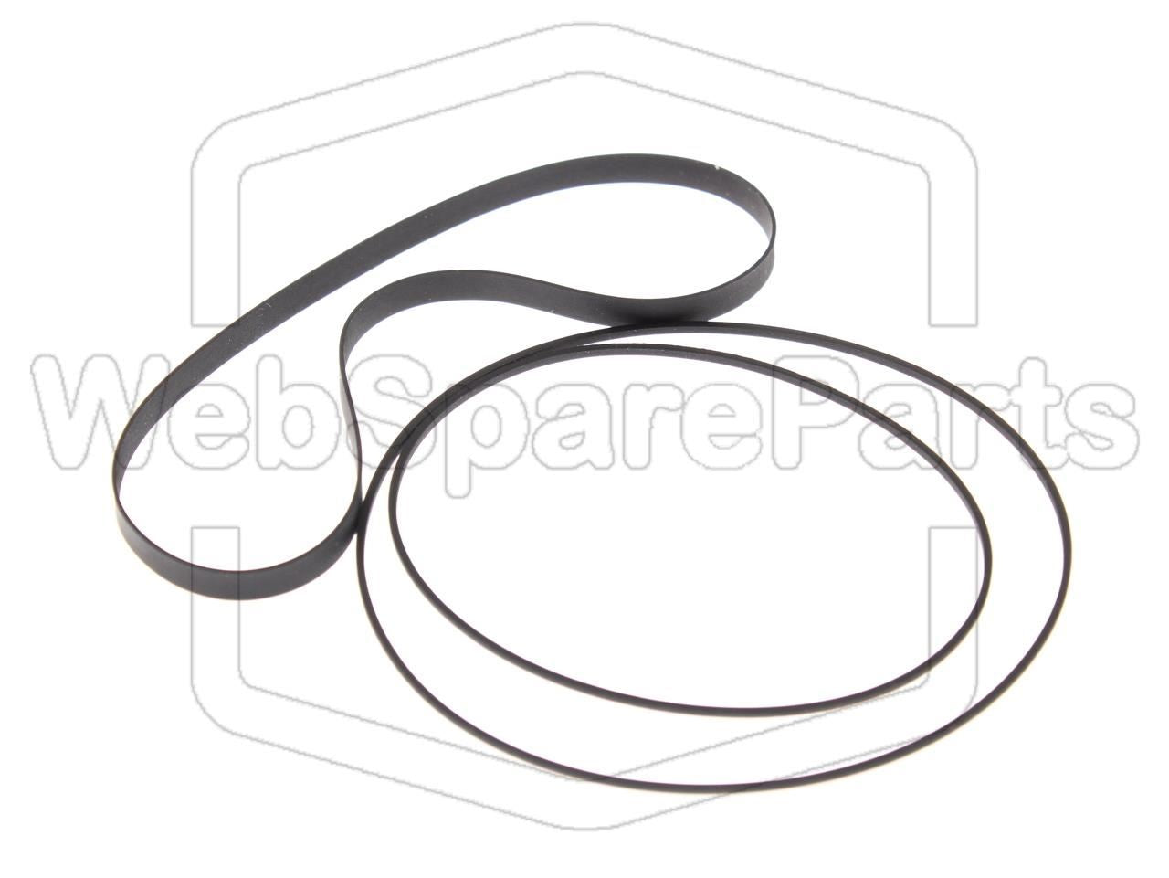 Hihnasarja kasettidekin hihnavetovaraosa Yamaha TC-520/B