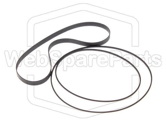 Hihnasarja kasettidekin hihnavetovaraosa Yamaha TC-520/B