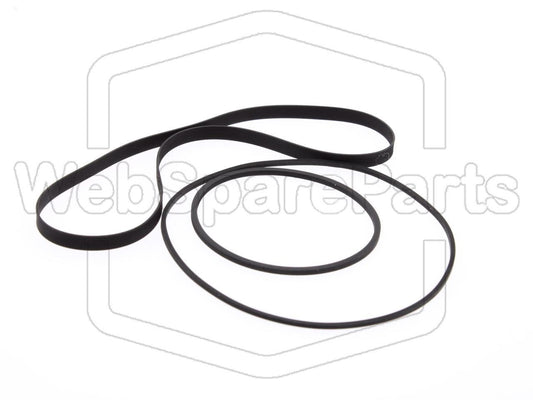 Hihnasarja kasettidekin hihnavetovaraosa Akai CS-703D