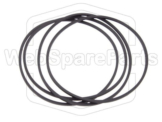 Hihnasarja kasettidekin hihnavetovaraosa Akai AC-300