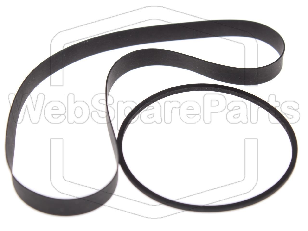 Hihnasarja CD- ja kasettidekkiyhdistelmään JVC UX-1
