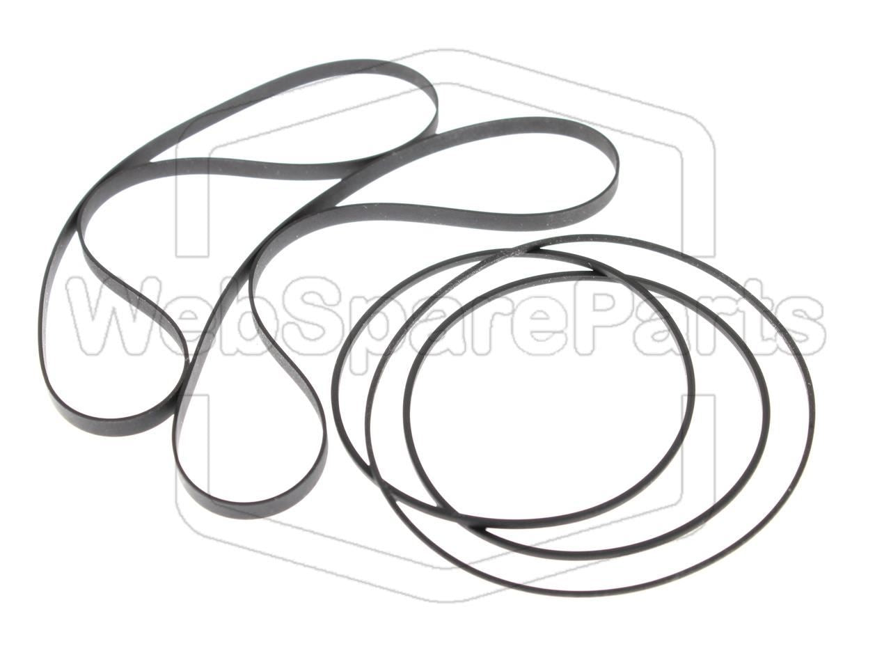 Varaosahihnasarja kaksoiskasettidekin Marantz 74 SD415