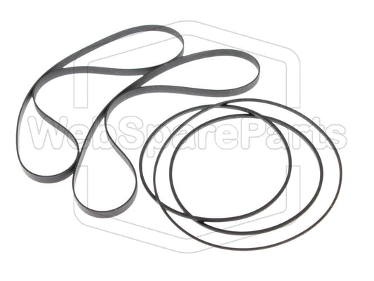 Varaosahihnasarja kaksoiskasettidekin Marantz 74 SD415