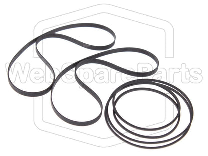 Varaosahihnasarja kaksoiskasettidekin Kenwood KX-W6040