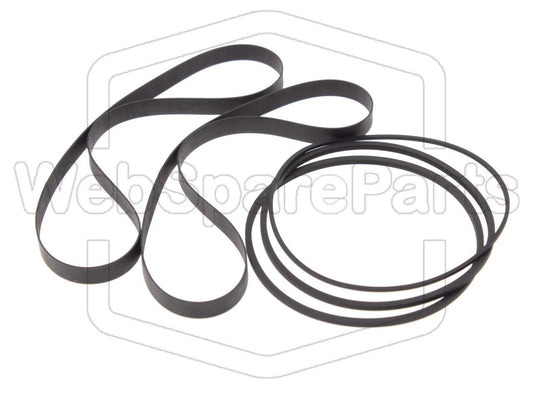 Hihnasarja kasettidekin hihnavetovaraosa JVC PC-W333