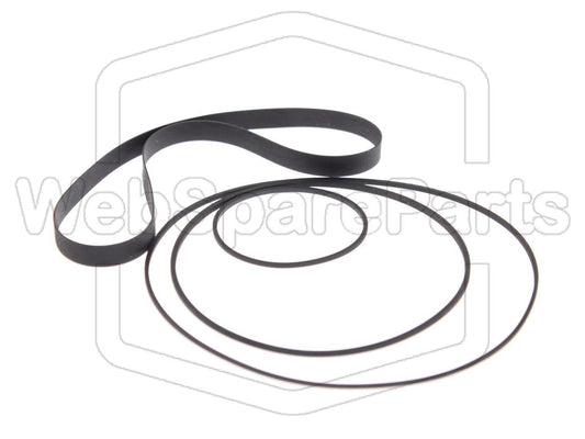 Hihnasarja kasettidekin hihnavetovaraosa Kenwood KX-800