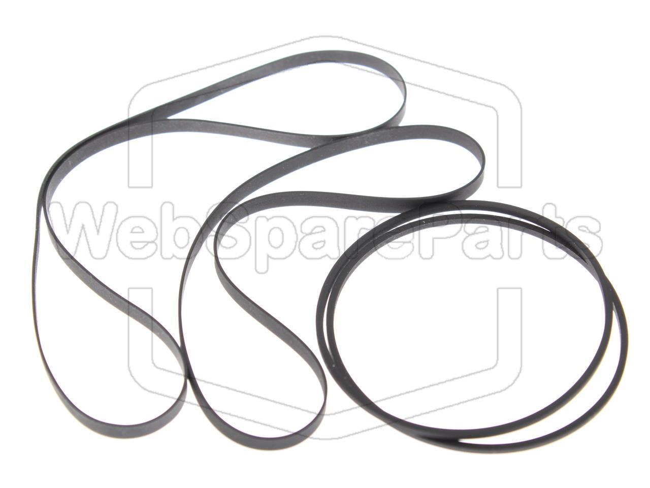 Varaosahihnasarja kaksoiskasettidekin Pioneer XR-A370