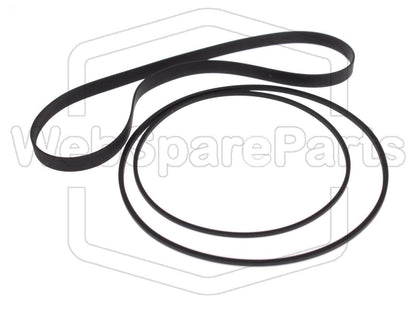 Hihnasarja kasettidekin hihnavetovaraosa Sanyo C-9