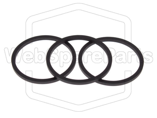 Hihnasarja CD‑soittimen levyaseman mekaniikkaan Pioneer XR-A800