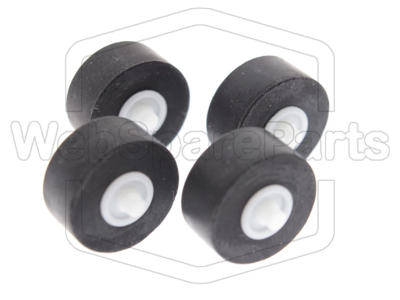 Paininrullien kumit kaksoiskasettidekki Technics RS-TR270