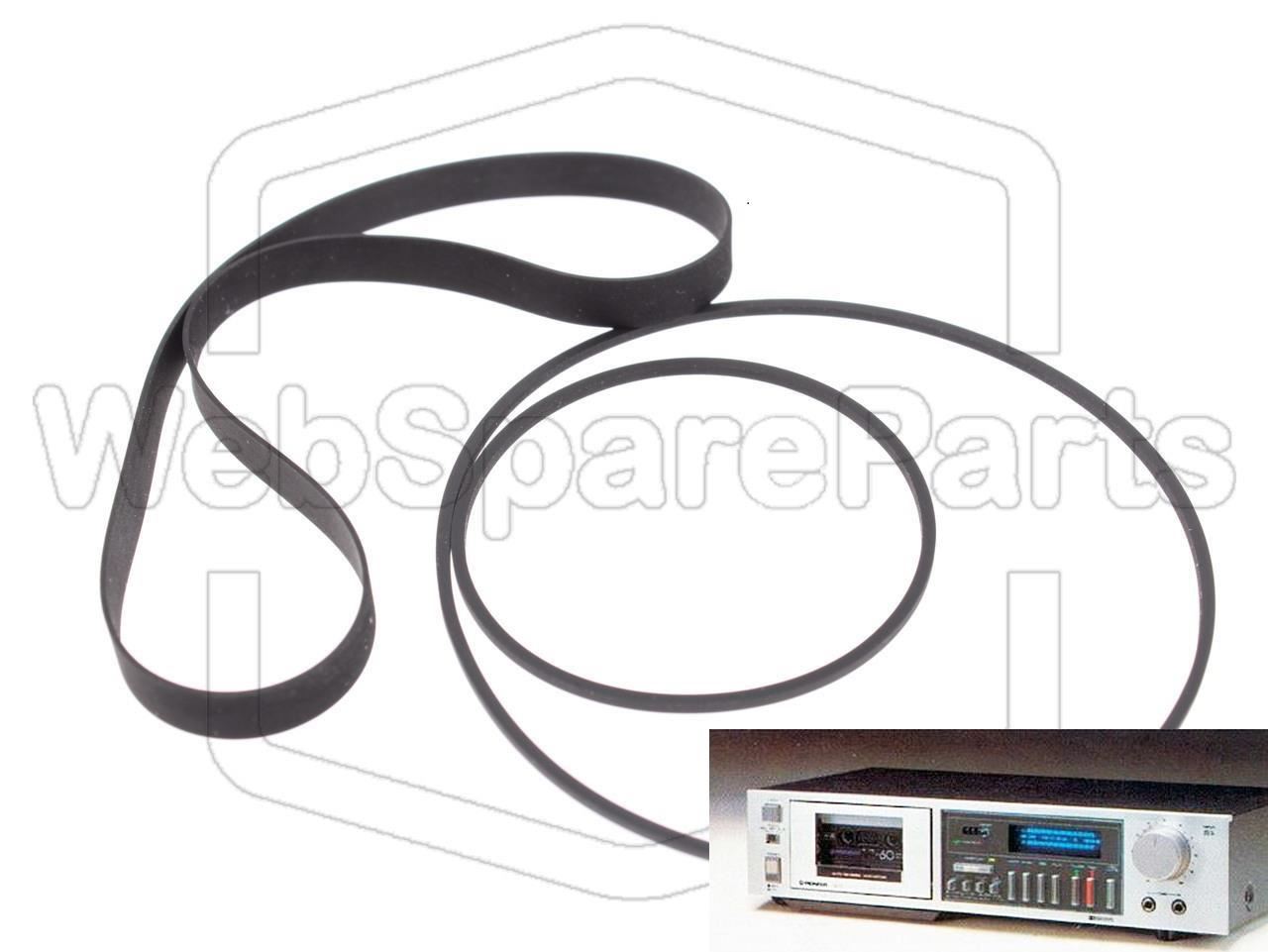 Hihnasarja kasettidekin hihnavetovaraosa Pioneer CT-720 – versio 1