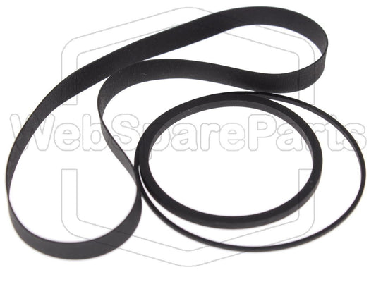 Hihnasarja ja varaosat videonauhurin korjaukseen Orion VH-712 KT