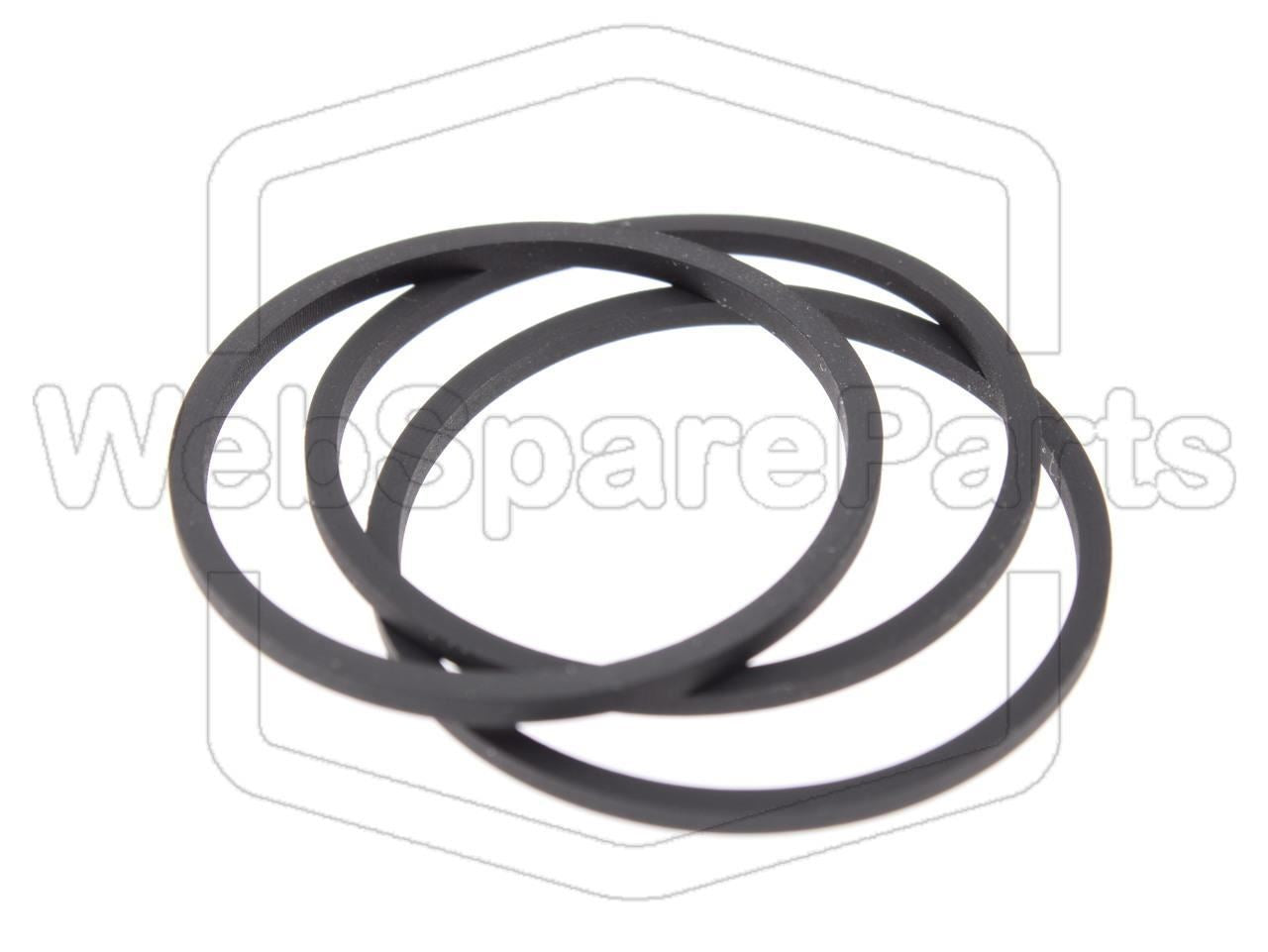 Hihnasarja CD‑soittimen levyaseman mekaniikkaan Pioneer DV-F07