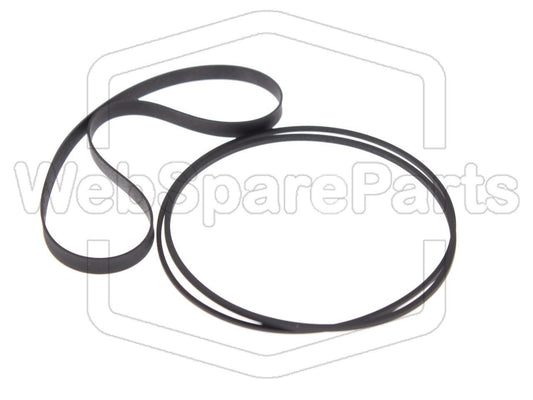 Hihnasarja kasettidekin hihnavetovaraosa Kenwood KX-51