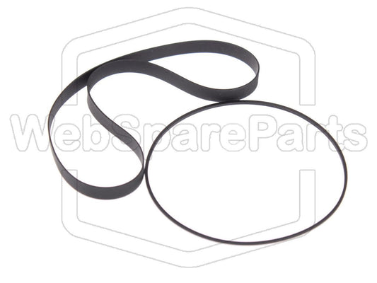 Hihnasarja kasettidekin hihnavetovaraosa Kenwood KX-87CR