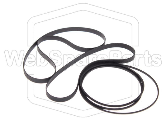 Varaosahihnasarja kaksoiskasettidekin Kenwood KX-66CW