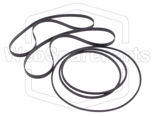 Varaosahihnasarja kaksoiskasettidekin Grundig CCF-4300 Mk2